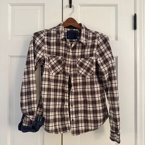 Women’s Y2K Bella swam flannel shirt